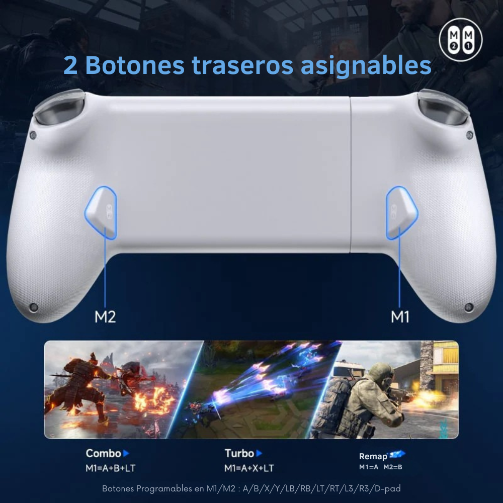 Easysmx M15 Mobile Phone Gamepad Type C Hall Mechanical Controller for Android Phone Iphone 15/16 Cloud Gaming Xbox Game Pass