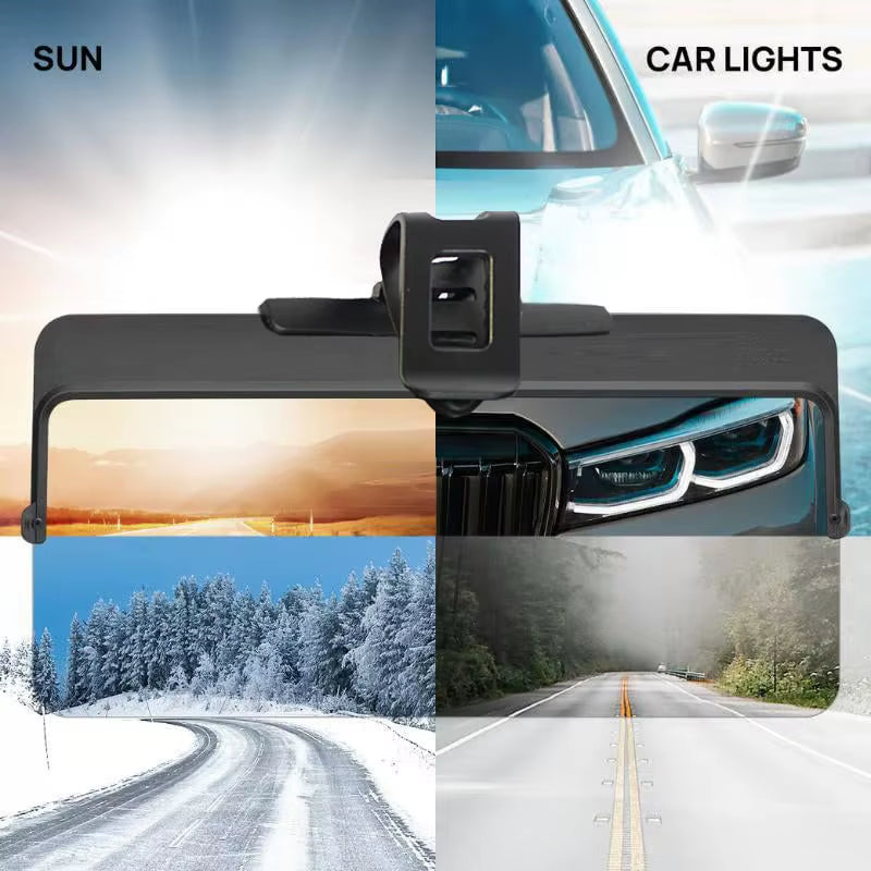 Car Visor Extensions Driver Anti-Glare Visor Foldable Car Sun Resin Car Sun Protection Resilient No Displacement Car Sun Visor